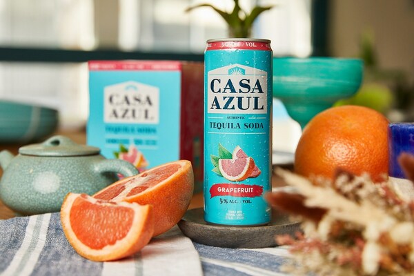 Casa Azul Tequila Soda Launches New Grapefruit Flavor