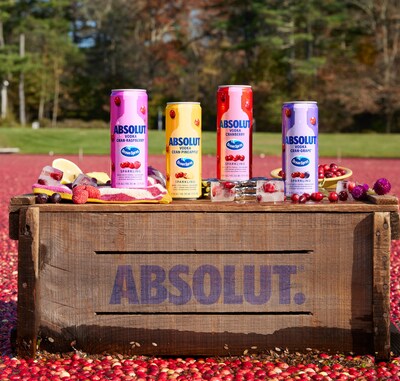 Absolut® Introduces A New Era Of The Vodka Cran™ With The Absolut Vodka And Ocean Spray® Cranberry Ready-To-Drink Range